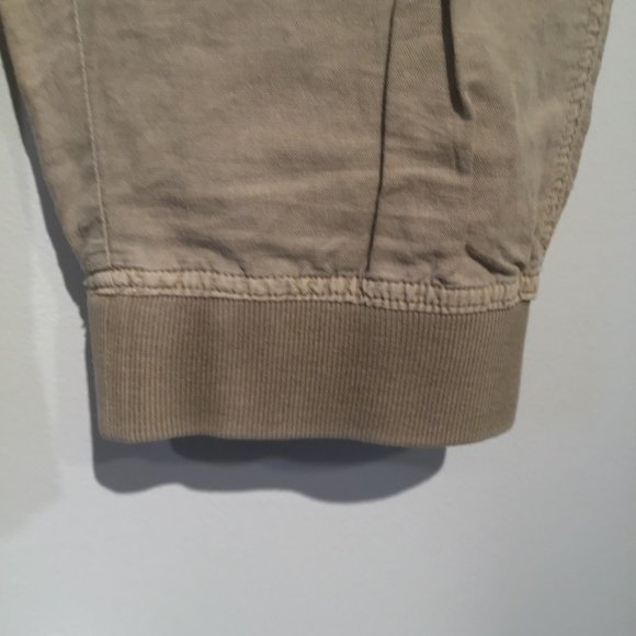 Urban Life Cropped Linen Cargo Joggers - Picture 6 of 13